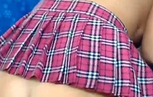 Busty blonde anal cam girl