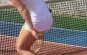 Anouk gets fucked at the tennis court