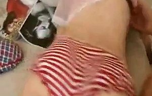 Awesome amateur babe shows pussy