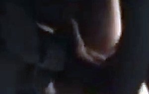 Amateur crossdresser fucking in the dark