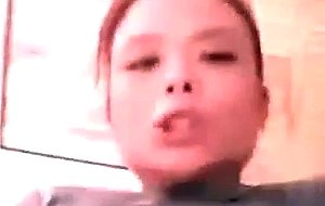 Busty asian loves her bf's cock