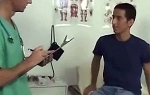Boy learns how to use penis pump
