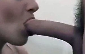 Girlfriend bj swallow 
