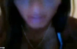 Amazing blue eyed tranny webcam wanking