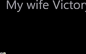 My wife victory masturbate at hotel