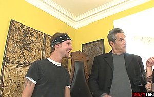Hard cock stepson fucked horny busty MILF Nikki Sexx with his dirty stepdad