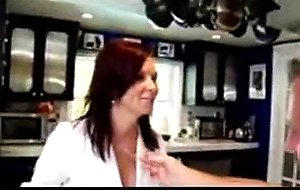 Mature redhead stocking sex