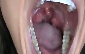 Mouth, tongue, spit fetish