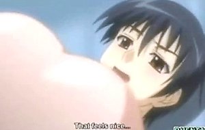 Boy hentai looking pussy and sixty nine oralsex in the