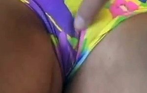 Brunette mature gets his attention