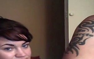 Couple fuck in front of cam