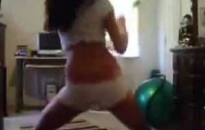 Party babe booty shaking