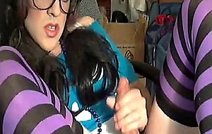 Sexy teen cd stroking