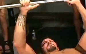 Black teen squirts white man