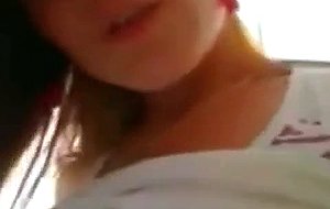 Big breasted goddess teasing on webcam 