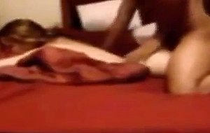 Cute amateur redhead interracial