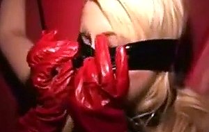 Girl caged at gangbang