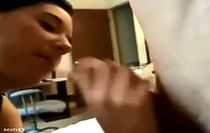 Amateur brunette gets ass fucked