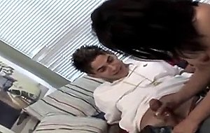 Furry little nerd fucked in dorm after class 