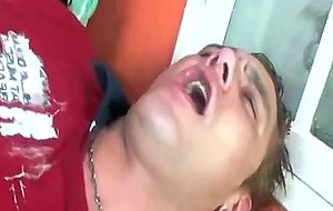 Busty ts in mutual act