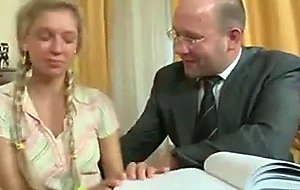 Euro teen fucked by an older teacher - free sex, porn video on