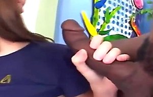 Teen getting fucked by black and white dick - free sex, porn video on