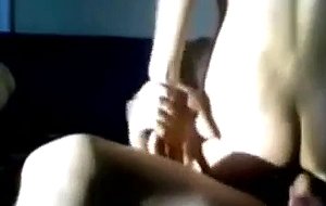 Amateur couple couch sex