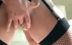 Hot mature wife gives bj and masturbates 