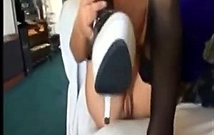 Sexy brunette girl solo pleasure