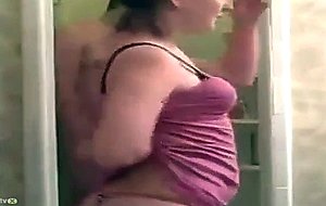 Brunette fucks her bf in the shower - free sex, porn video on tub99.com