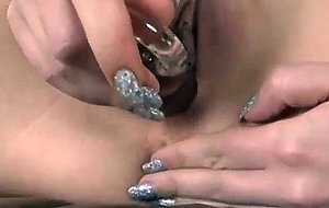 Shy horny amateur cums on her vibrator