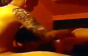 Hot brunette warms herself up sucks cock and rides her bf