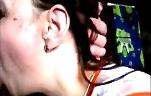 The wife is not a big fan of blowjobs but gives them anyway