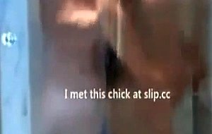 Wild couple fucking in the shower
