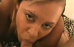 Black teen gives the best bj on pov