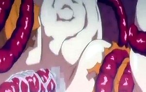 Hentai girls fucked by tentacles