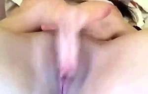Beautyful busty girl fingering