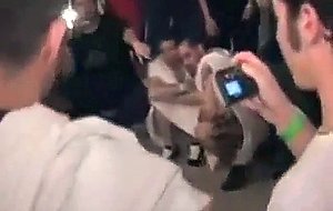 Blonde college teen babe gets fucked