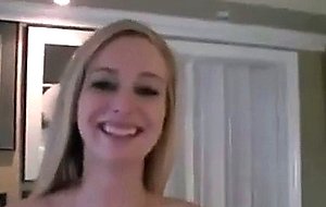Innocent blonde schoolgirl gets fucked and facialized 