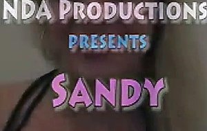 Sandy gets a creampie