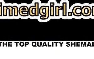 Shemale hentai coed bondage with bigtits gets eletric dildoed