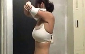Free jav of asian milf showers and towels off while on spycam 1 by jpflashers