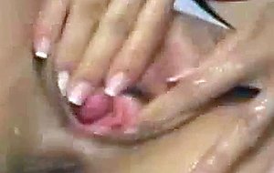 Latina hooker fisting her honey wet pussy