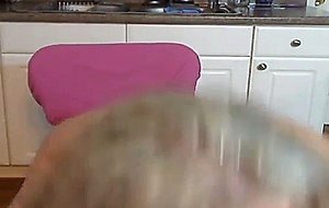 Tattooed bbw with huge tits masturbates