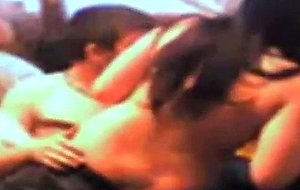 Teen make out session