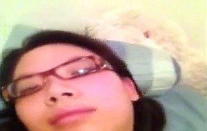 Asian skype cam masturbation