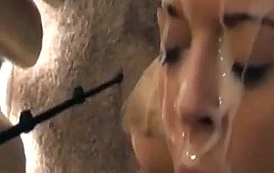 Blond Girl Gets Facial And Then Fuck