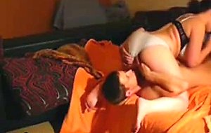 Sexy chubby girlfriend with big butt gets fucked