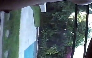 Cute blonde teen creampied