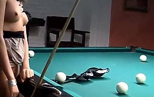 Billiards table for fuck